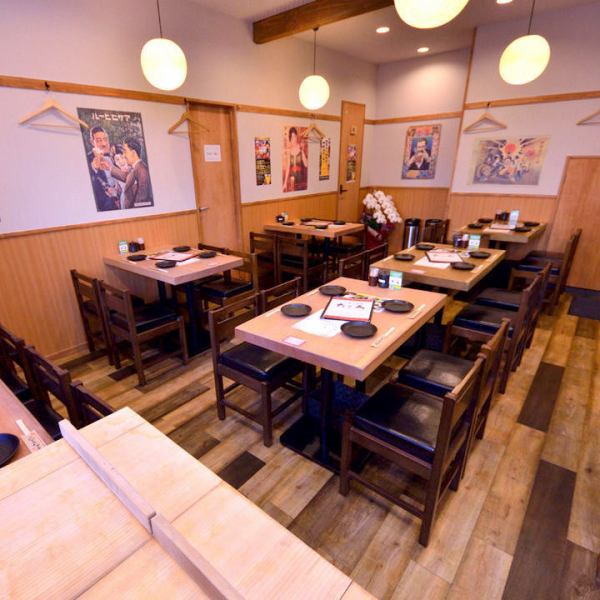 [2F] All-you-can-drink on the 2nd floor ♪ Recommended for company banquets and various banquets ☆ 2 people table / 4 people table / 6 people table available ☆ 1 person ~ 50 Up to 1 person ♪