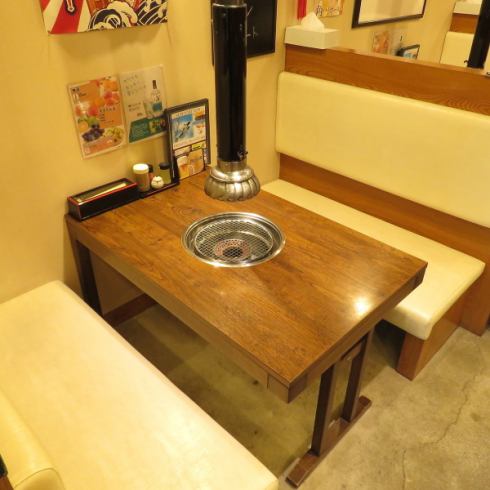 ゆったり掘りごたつ席でデートや記念日に♪