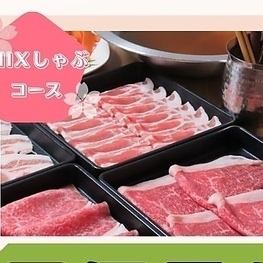 食べ放題　MIXしゃぶしゃぶコース