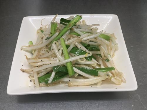 にらもやし炒め