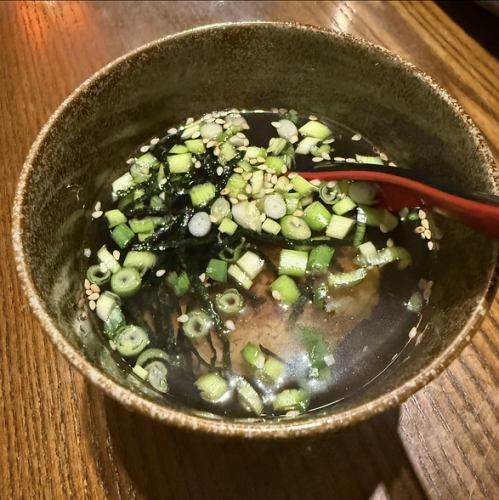 焼きおにぎり茶漬け