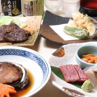 【全5品飲み放題なし】梅コース　5500円(税込)