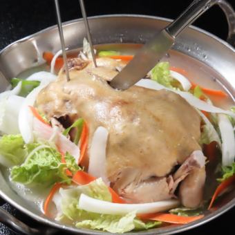 【10月11月12月の平日限定】 90分飲み放題付き鶏鳥鍋コース 9000円→8000円