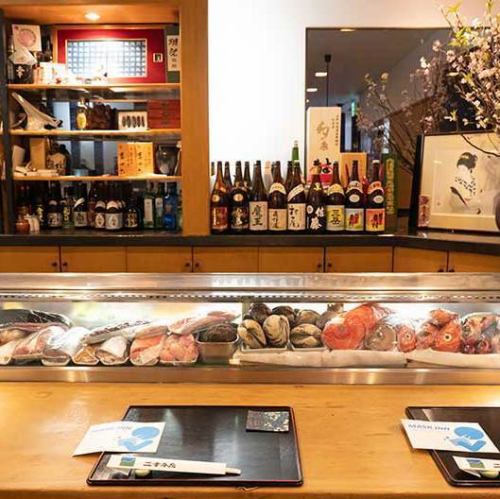 目の前で堪能する職人の技