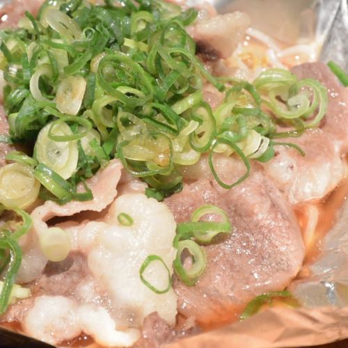 Japanese beef kone with green onion ponzu sauce