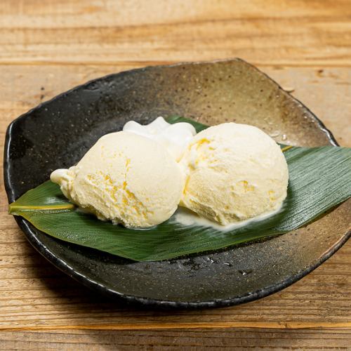 Okinawa salt milk ice cream
