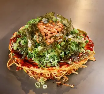 のりネギ納豆辛麺