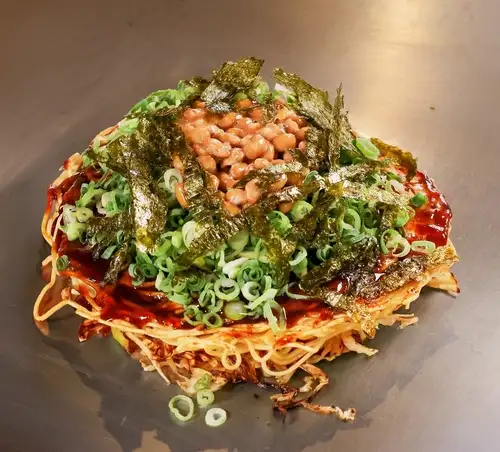 のりネギ納豆辛麺
