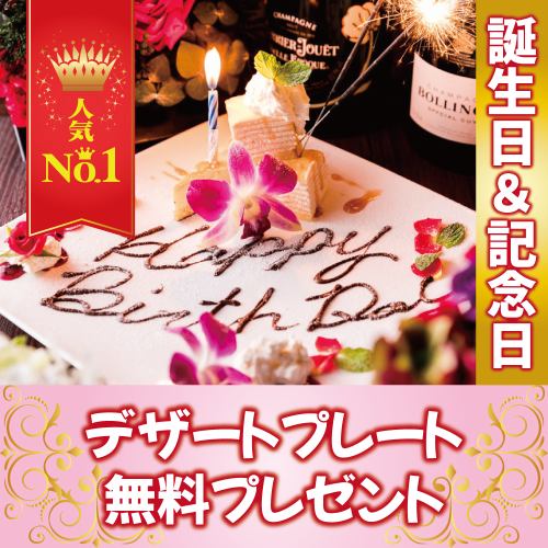 誕生日&記念日に♪