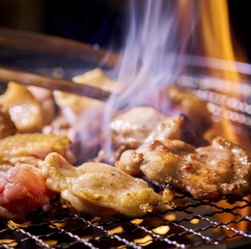 ≪Enjoy local chicken and rare cuts from all over Japan at your seat♪≫