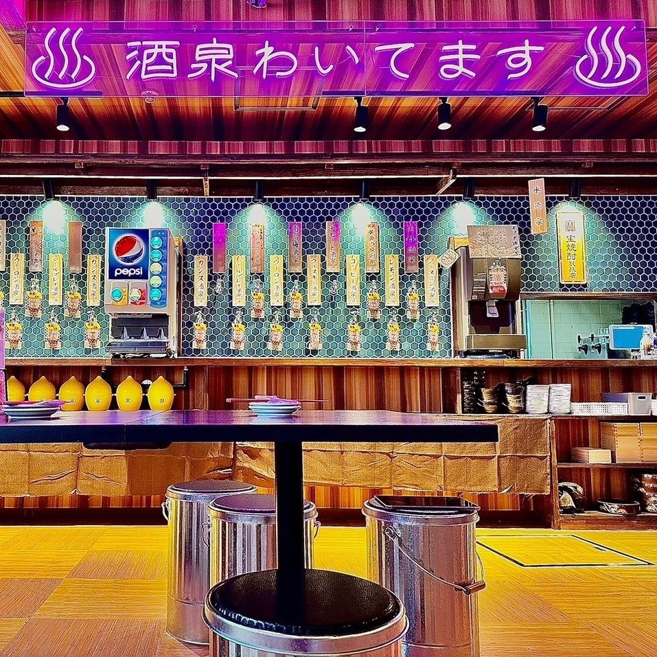 Enjoy your favorite drink from the dozens of taps installed in the store.