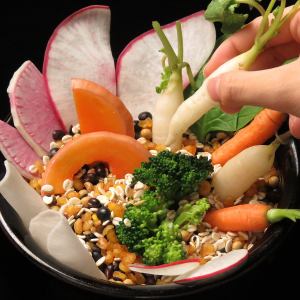 Organic vegetable Bagna cauda