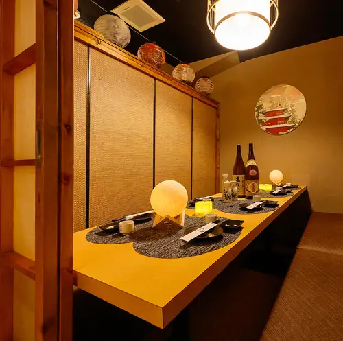 A private room izakaya just 2 minutes from Roppongi.