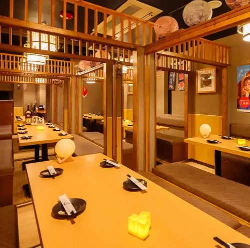 A private room izakaya just 2 minutes from Roppongi.