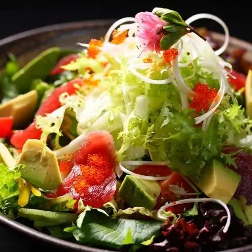 Fresh avocado tuna salad
