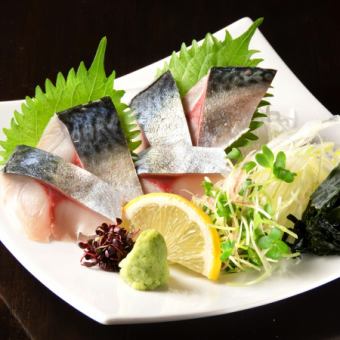 豊後鯖のお造り