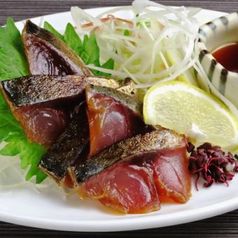 とろ鯖の漬け炙り