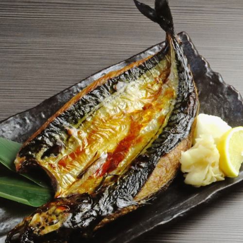 とろ鯖灰干し塩焼き