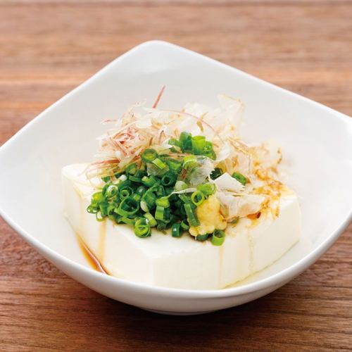 薬味たっぷり冷奴