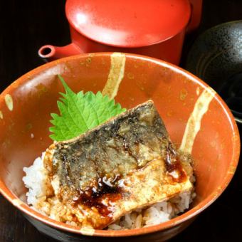 鯖の蒲焼丼