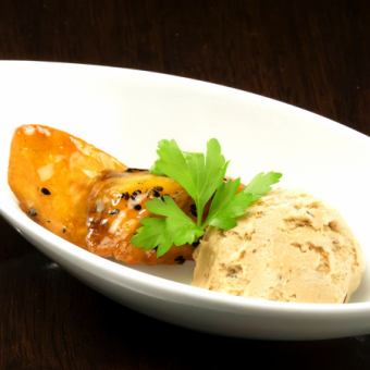 渋皮栗アイスと大学芋