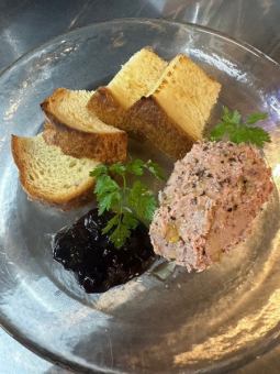 Homemade liver pate