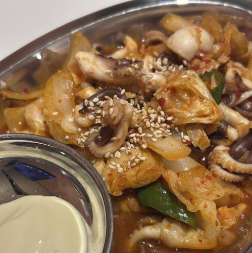 イイタコ辛みそ野菜炒め