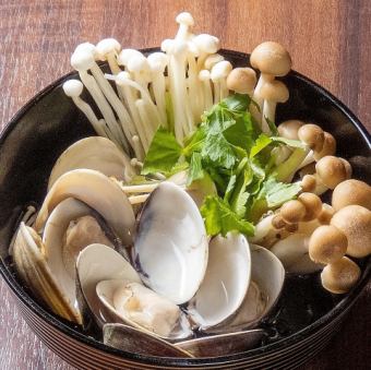 ハマグリ酒蒸し