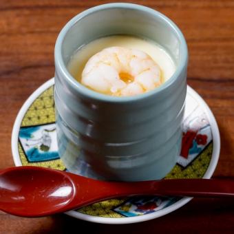 海老茶碗蒸し