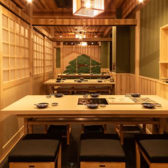 【席連結】28～31名様用に席を連結することが可能です。