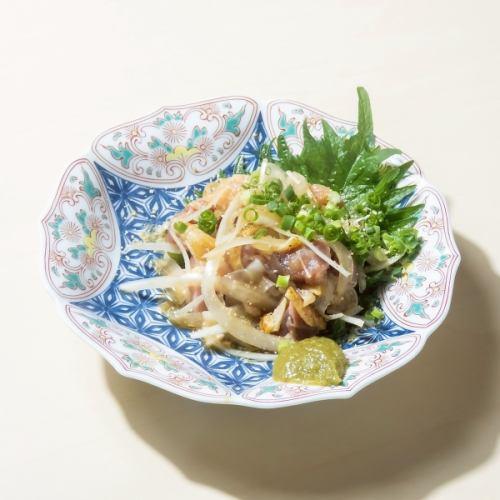 鶏のタタキポン酢