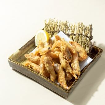 甘海老の唐揚げ