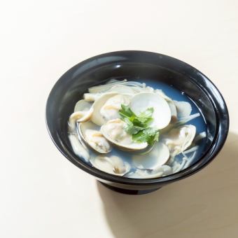 ハマグリ酒蒸し