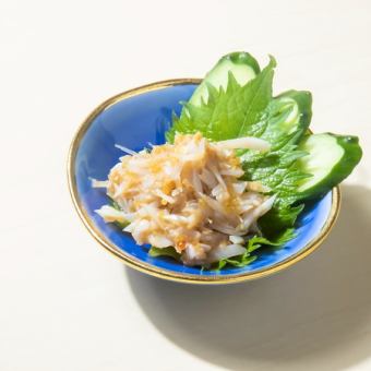 サメ軟骨梅和え