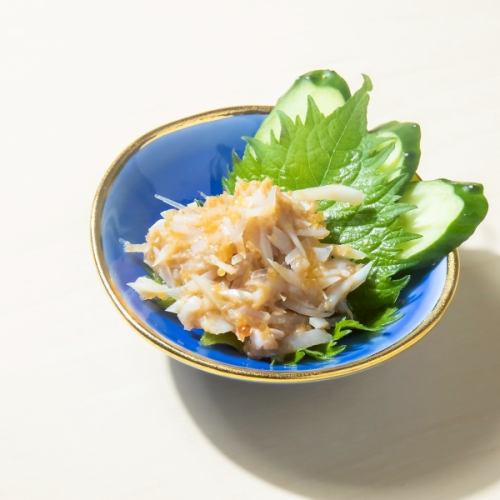 サメ軟骨梅和え