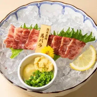 馬刺し 馬バラ