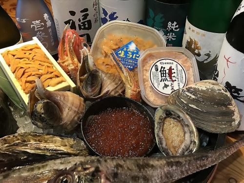 旬魚や鉄板料理を楽しむ