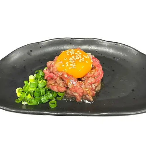 和牛炙りユッケ