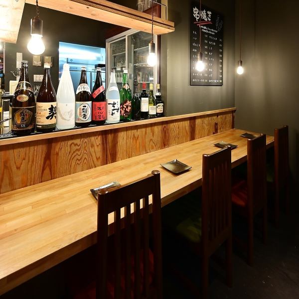 The counter seats in the back of the store are ideal for casual drinking on the way home from work! It is also recommended for those who want to drink quickly at the counter seats and those who want to enjoy a relaxing meal or conversation ♪