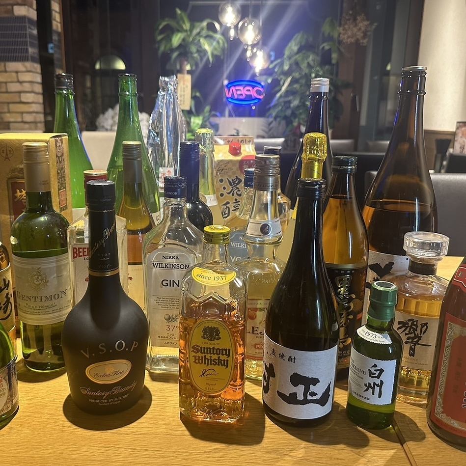 二次会やサク飲みに【単品飲み放題】120分飲み放題⇒999円(税込)