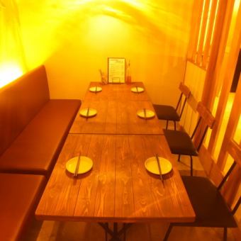 It is possible to connect ♪ in a private space.Maximum 12 people private room.