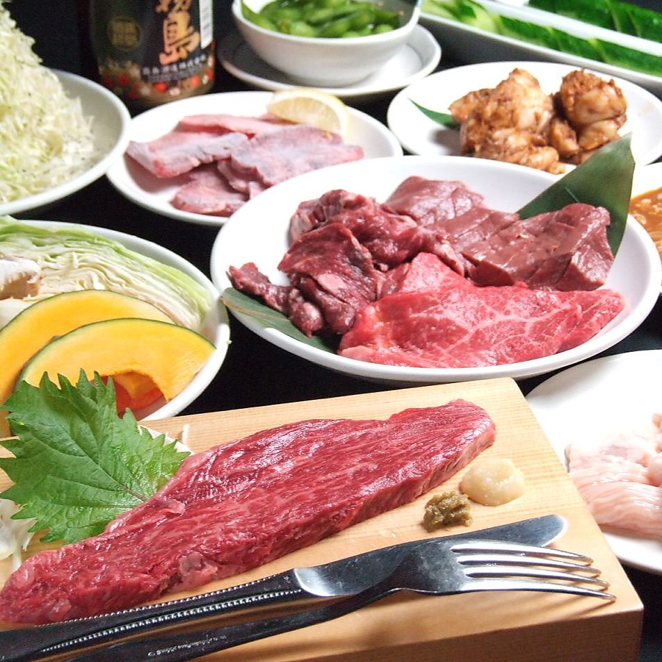 Recommended for families! There is also a course where you can enjoy a wide variety of meats.