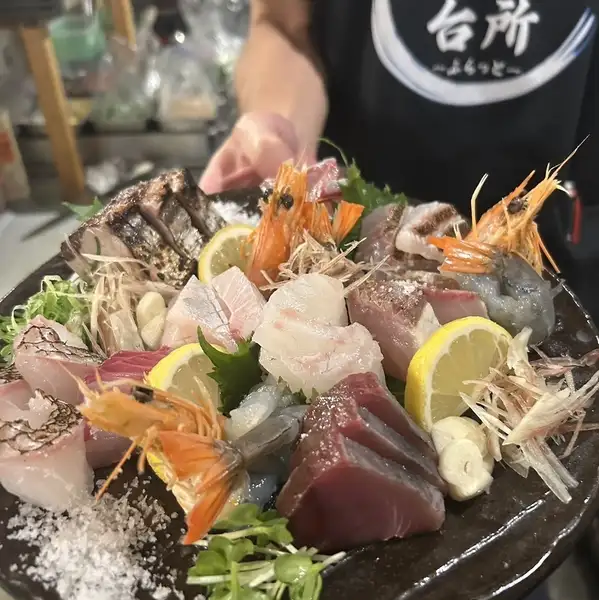漁師流！豪華な刺盛り