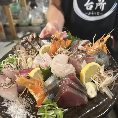 漁師流！豪華な刺盛り