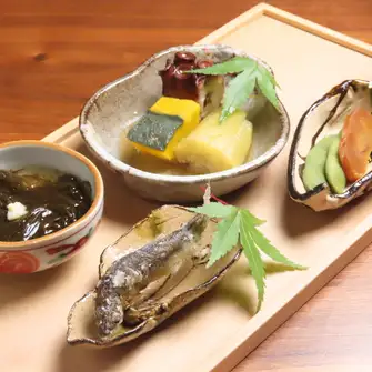 北陸の厳選食材を本格和食で堪能