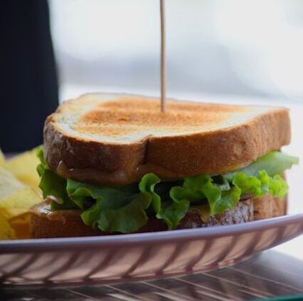 【점심】 새우 튀김 샌드 플레이트 <스프 포함> // Fried Shrimp Sandwich·Lunch Plate