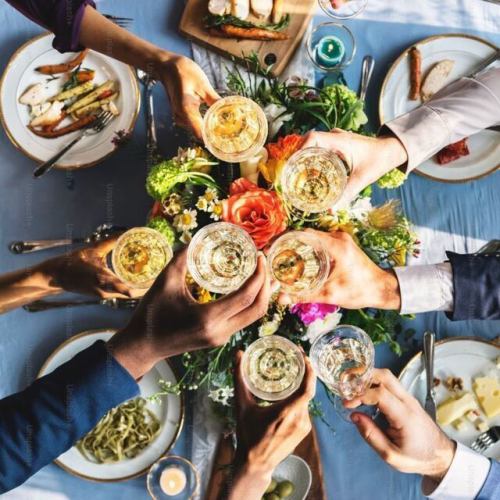 【種類豊富な飲み放題付き】ビュッフェパーティープラン