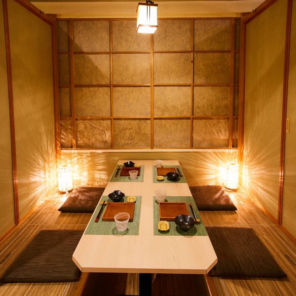 It's partitioned by walls, so it's perfect for a date or a small party. It's a space where you can have a drink after work and chat. More than 100 types! 2 minutes on foot from Kanazawa Station, we have private rooms with sunken kotatsu tables for 10, 20, 40, 50 people, depending on the number of people.* The photo is an affiliated store.
