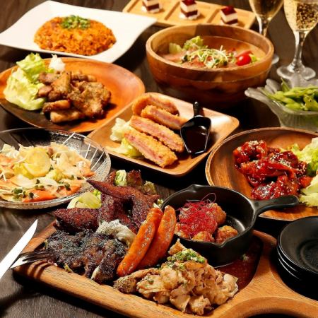 [Kurama Course] Great value a la carte menu with all-you-can-drink! 150 minutes all-you-can-drink◆7 dishes in total