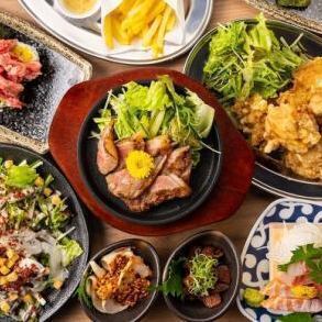 【肉三昧６０００円コース】大満足180分飲み放題◆豪華絢爛！接待利用にも♪全１０品